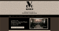 Desktop Screenshot of evosalonspa.net