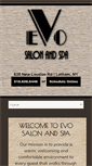 Mobile Screenshot of evosalonspa.net